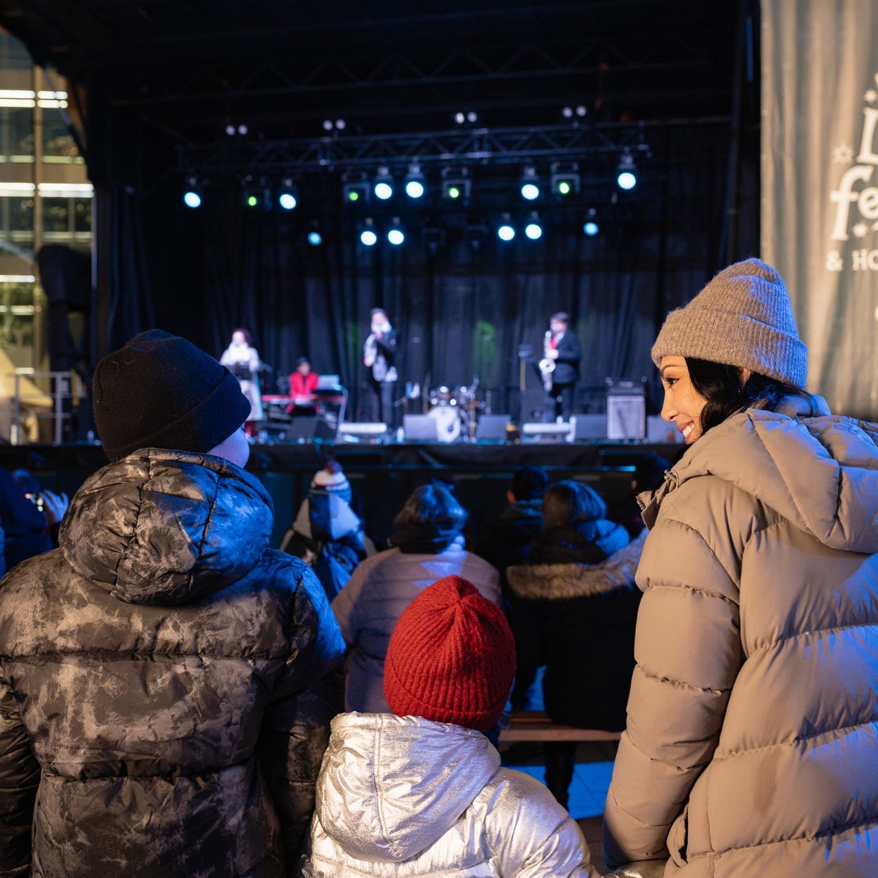 Holiday Music at Tree Lighting Festival Surrey BC