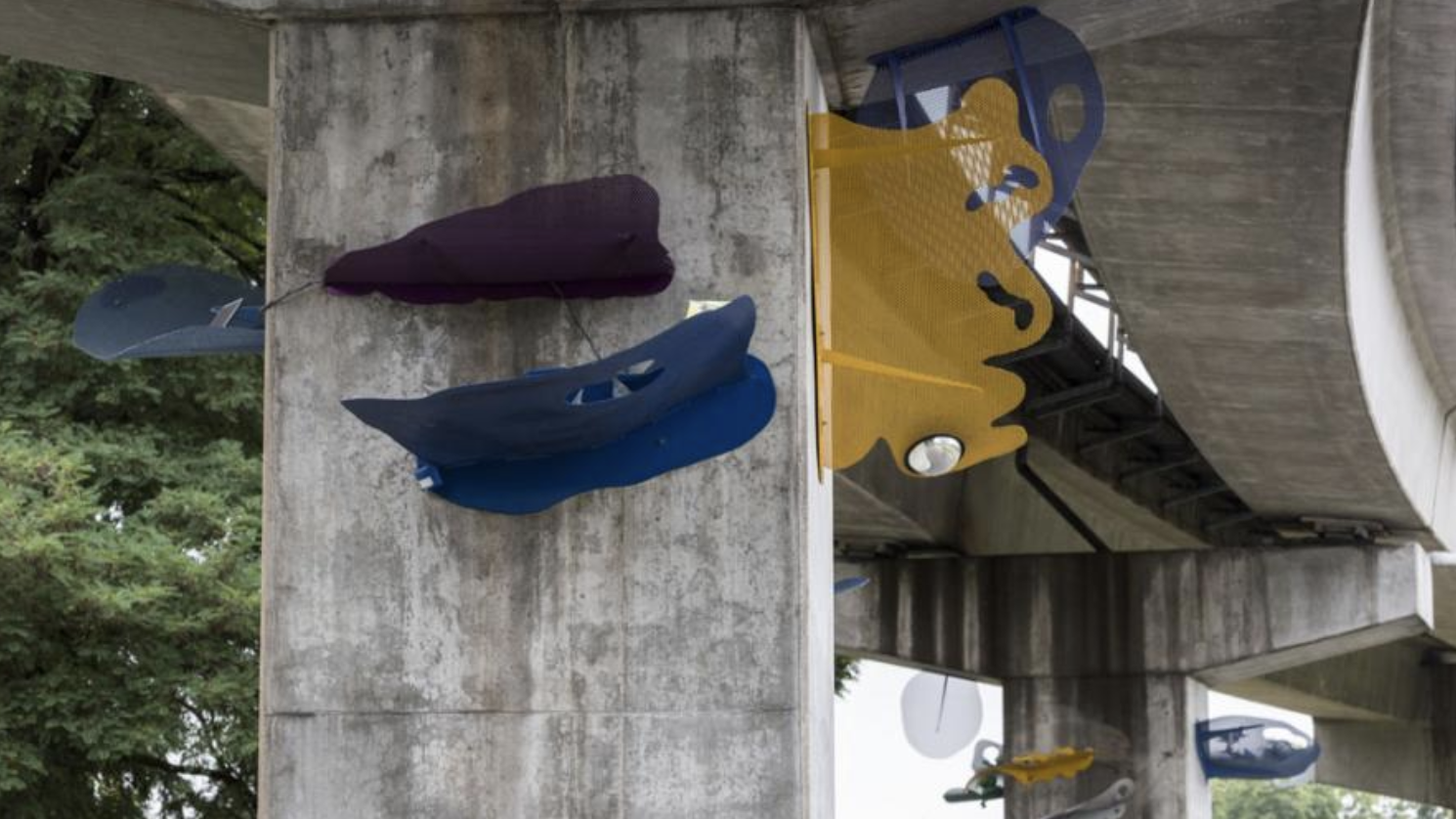 Underfoot Yet Overhead North Surrey Public Art Walk Surrey BC